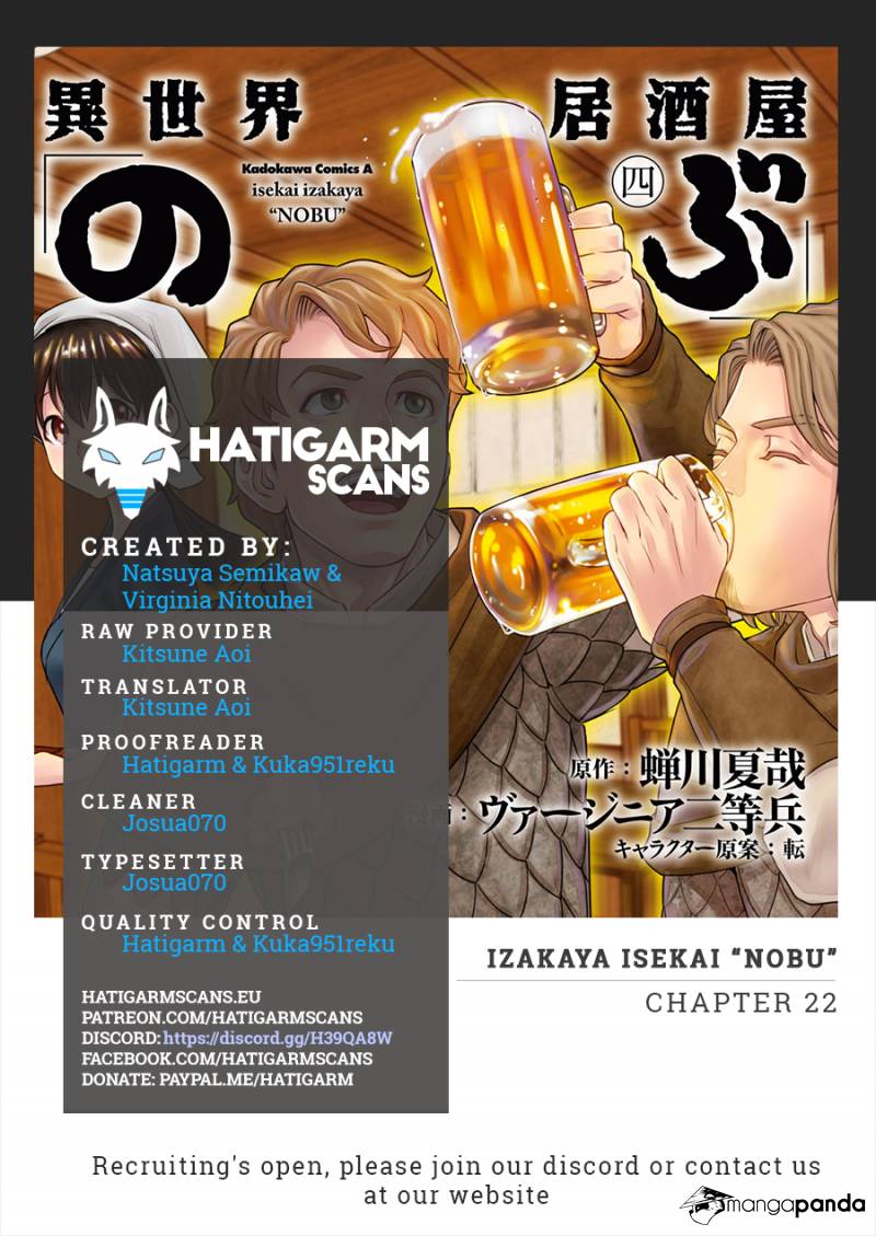 Isekai Izakaya "Nobu"-Chapter 22