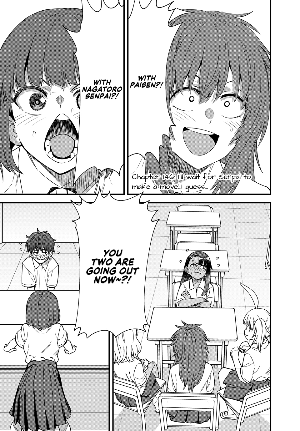 Don&#39;t Toy With Me, Miss Nagatoro [Official]-Chapter 146
           : I&#39;ll wait for senpai to make a move... I guess... (Simulpub)